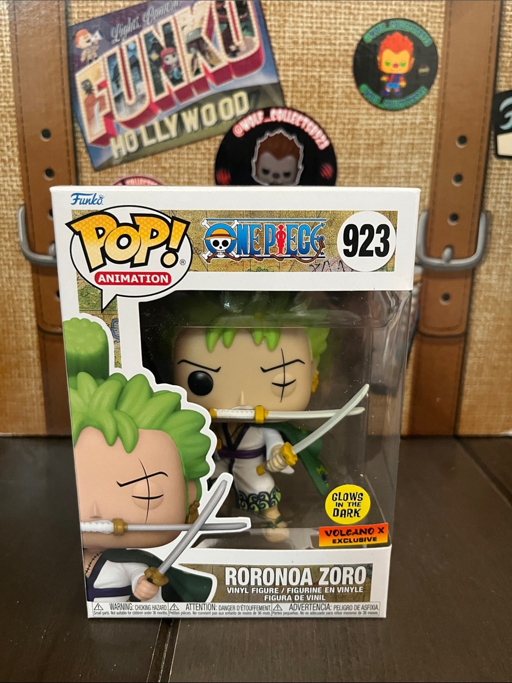 Funko Pop! One Piece Roronoa Zoro Vinyl Figure - Green, White, Gold